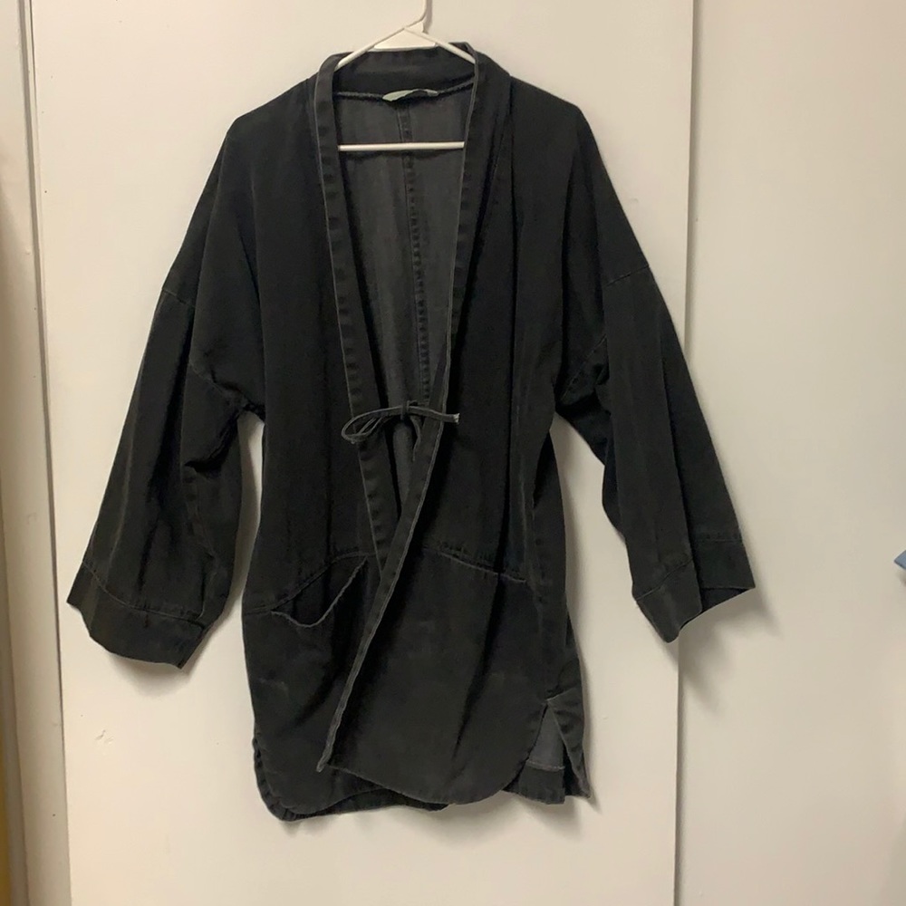Aliya Wanek Aruna Jacket size M/L (fits L/XL) black denim